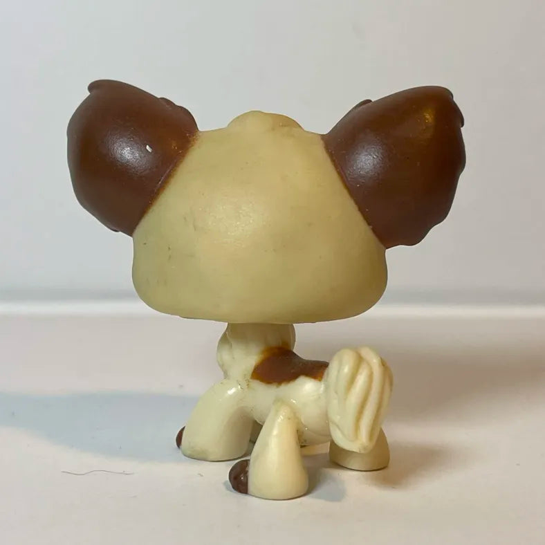 Littlest Petshop Husky Dog Figurine #487