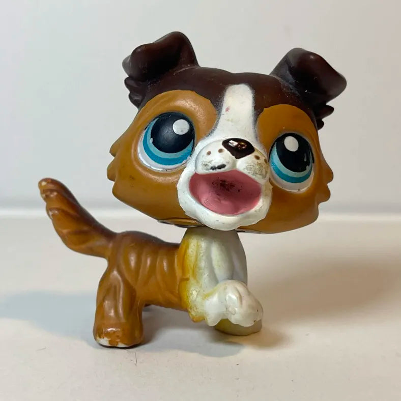 Figurine Littlest Petshop Chien Border Collie #237