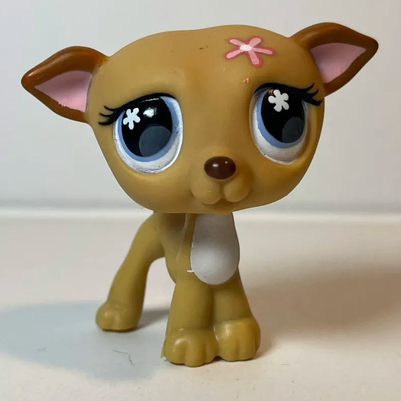 Figurine Littlest Petshop Chien Lévrier #498