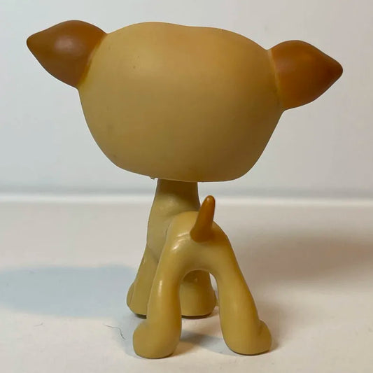 Littlest Petshop Husky Dog Figurine #487