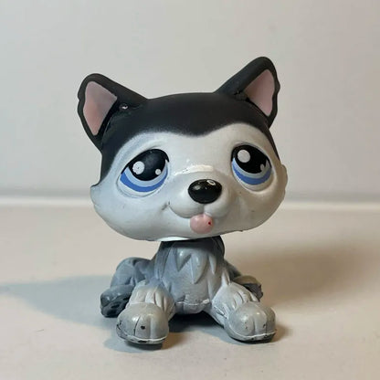 Figurine Littlest Petshop Chien Husky #210