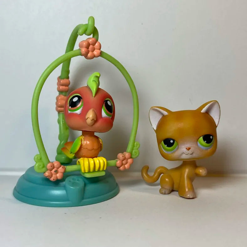 Littlest Petshop Tiger #205 Figurine