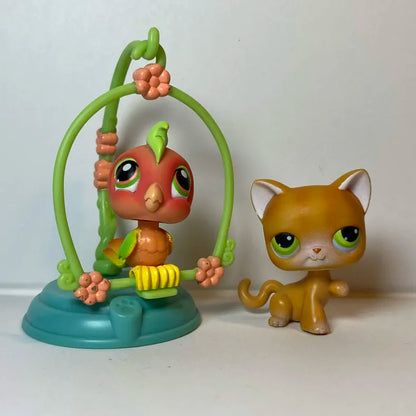 Littlest Petshop Tiger #205 Figurine