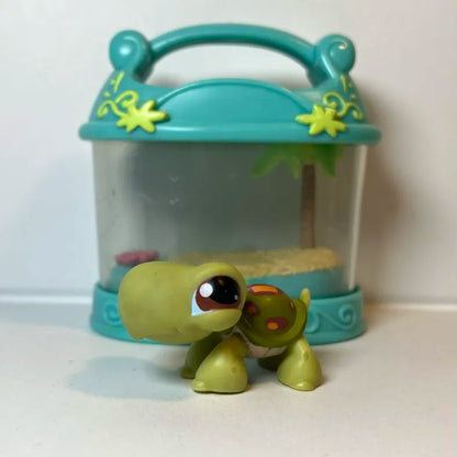 Figurine Littlest Petshop Tortue #8 "Portable Pets"