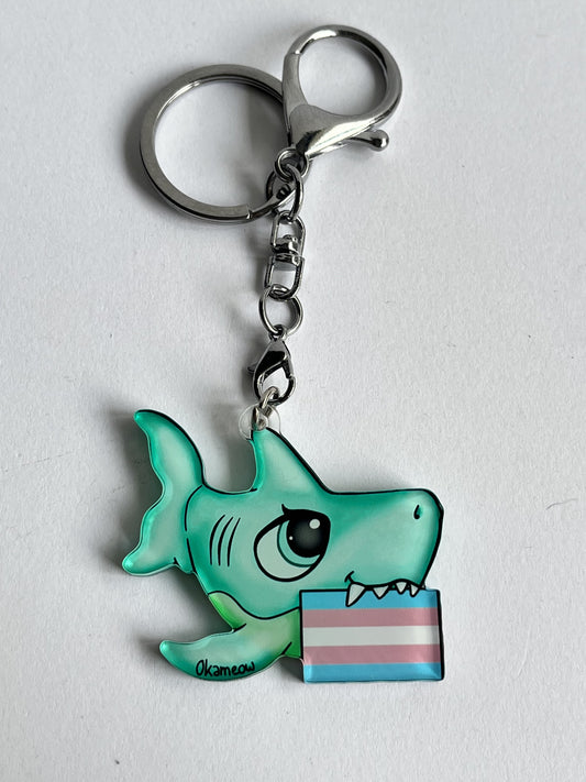 Porte-clés LPS Requin transgenre