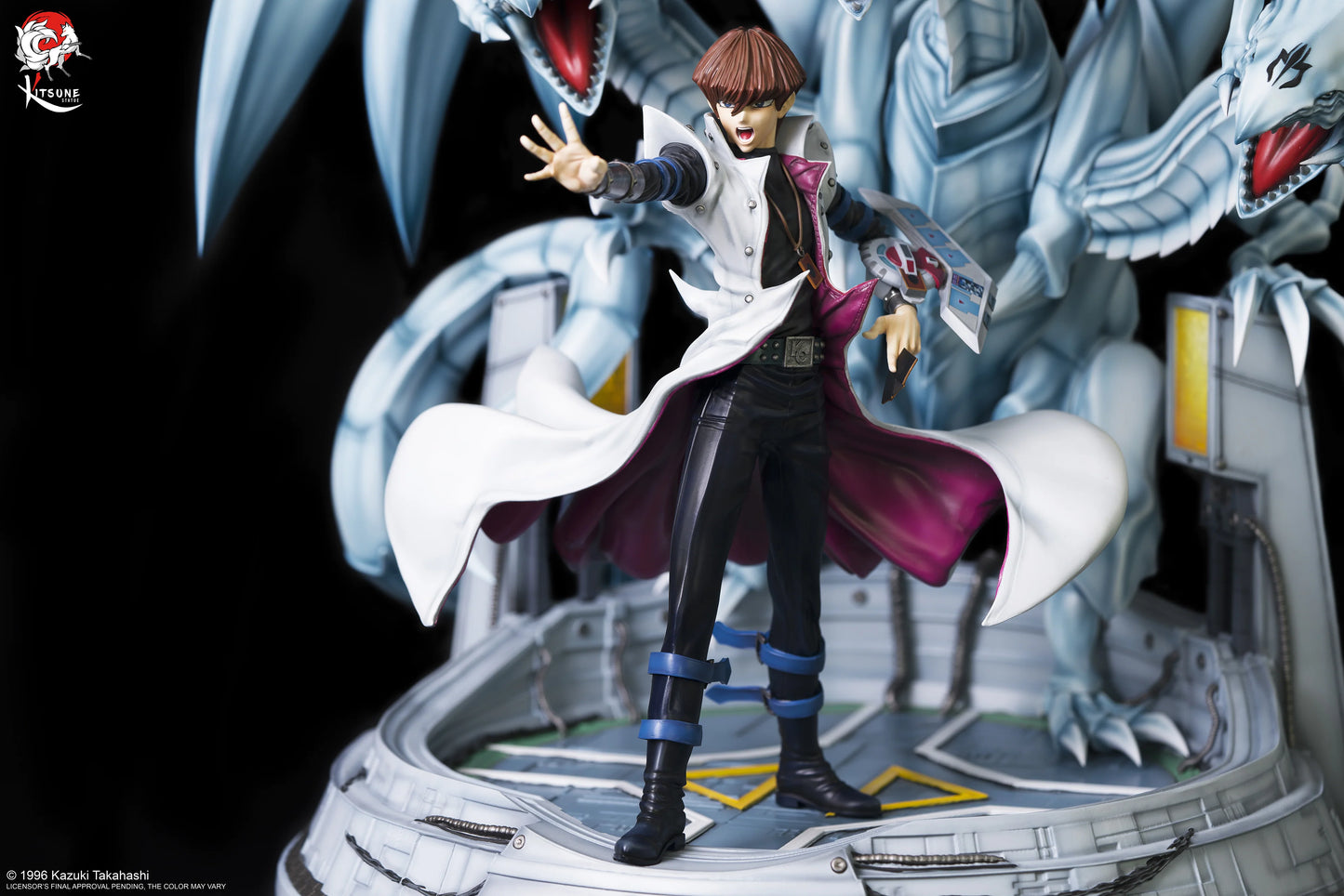 Kaiba and Blue-Eyes Ultimate Dragon Figure