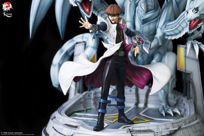 Kaiba and Blue-Eyes Ultimate Dragon Figure