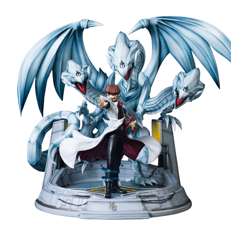 Kaiba and Blue-Eyes Ultimate Dragon Figure