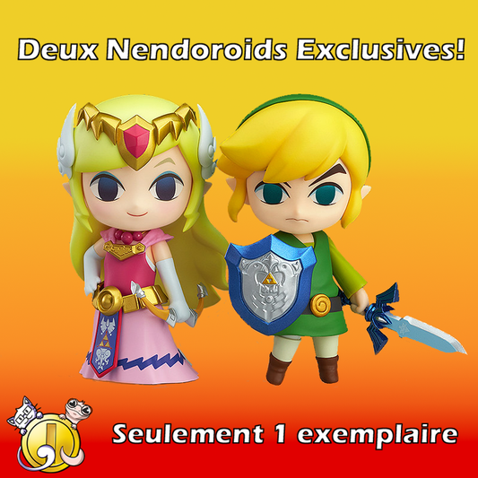 Figurines Nendoroid vintage Link & Zelda Wind Waker