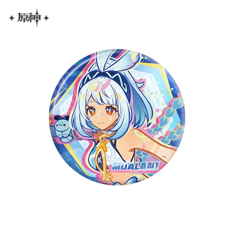 Badge Genshin Impact :  Off We Go to the Nation of Pyro!!