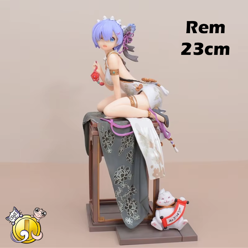 Figurines Rem et Emilia