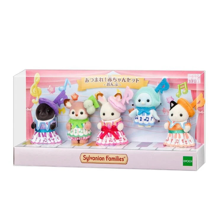 Sylvanian Families : Gather Together Baby Set Musical Notes