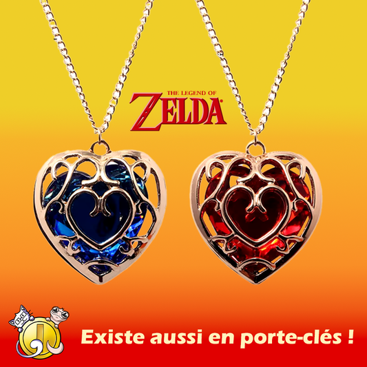 Collier Zelda réceptacle de coeur