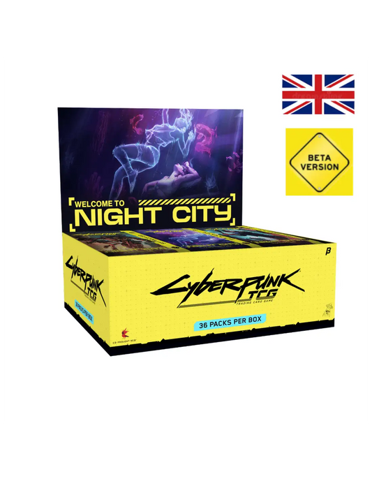 Cyberpunk : Display 36 Boosters Set 1 Welcome to Night City - Beta EN