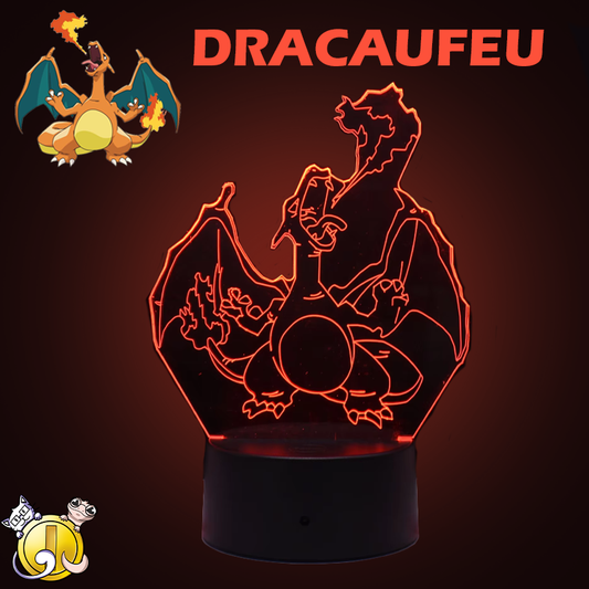 Lampe Pokémon Dracaufeu