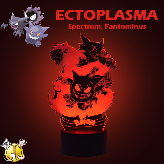 Lampe Pokémon Ectoplasma, Spectrum, Fantominus