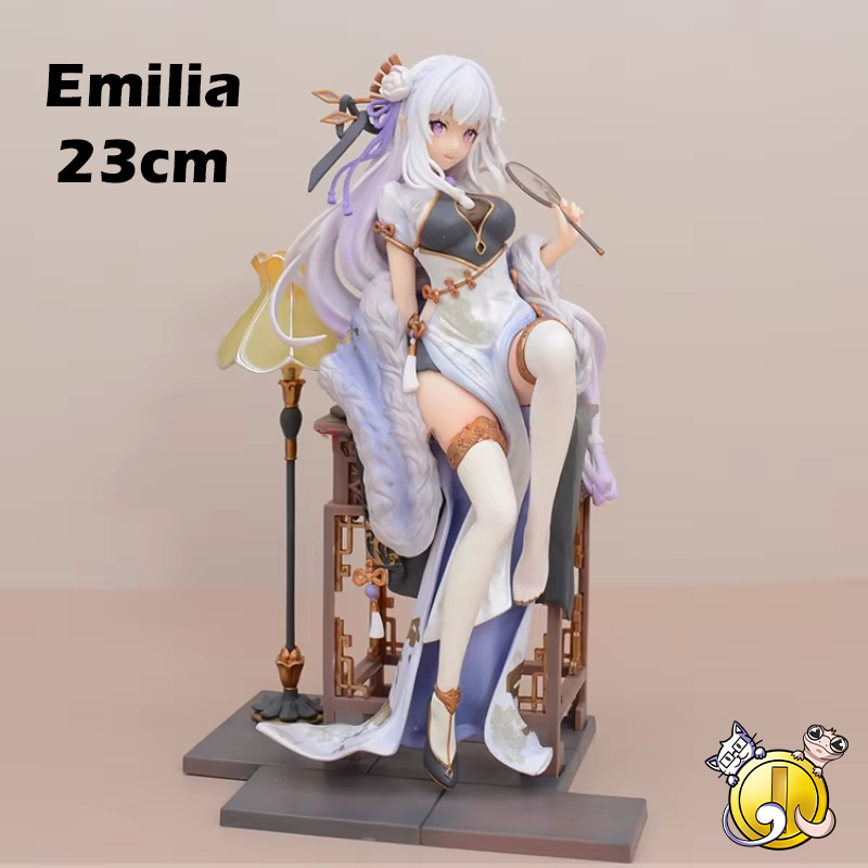 Figurines Rem et Emilia