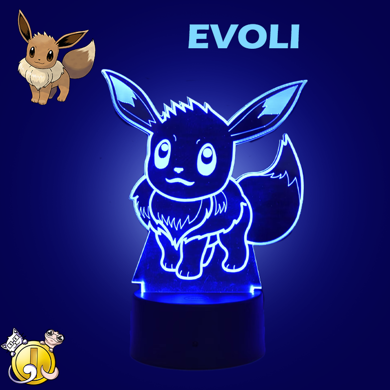 Lampe Pokémon Evoli