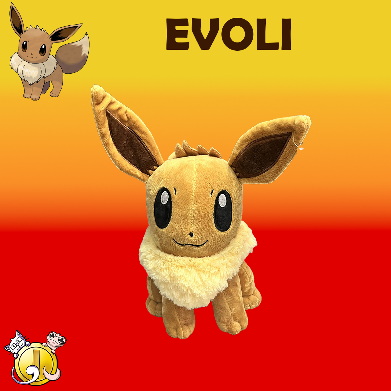 Peluche Pokémon Evoli