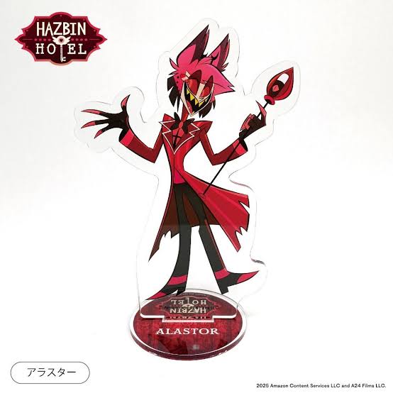 Standee en acrylique Hazbin Hotel : Alastor