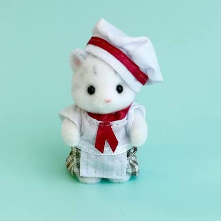 Sylvanian Families : Forest Kitchen Baby Snow Leopard