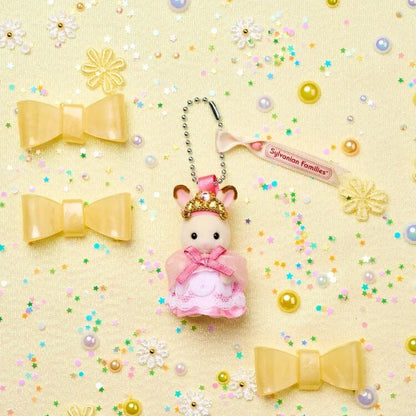 Sylvanian Families : Porte-clés Chocolate Rabbit Baby Princess