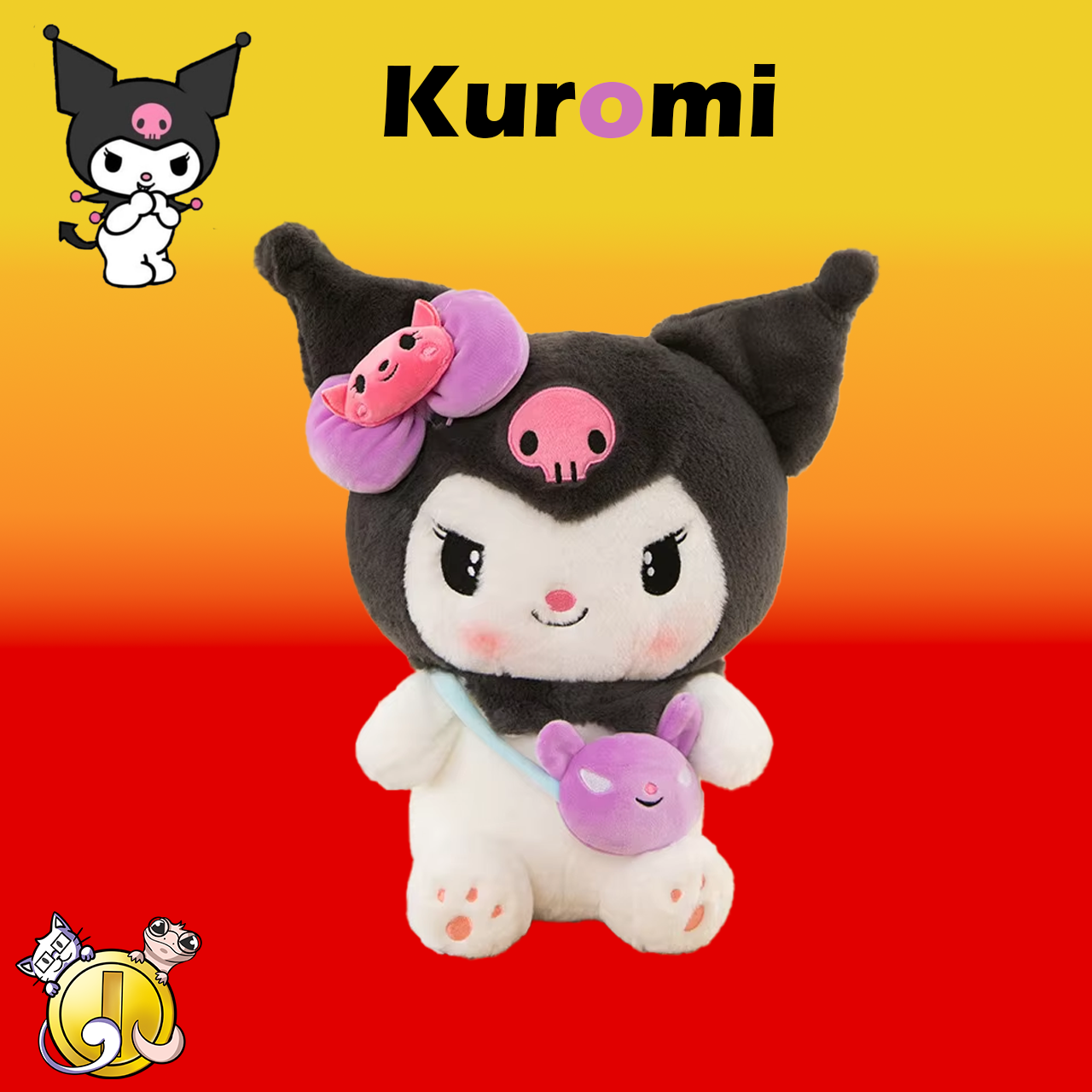 Peluche Sanrio Kuromi