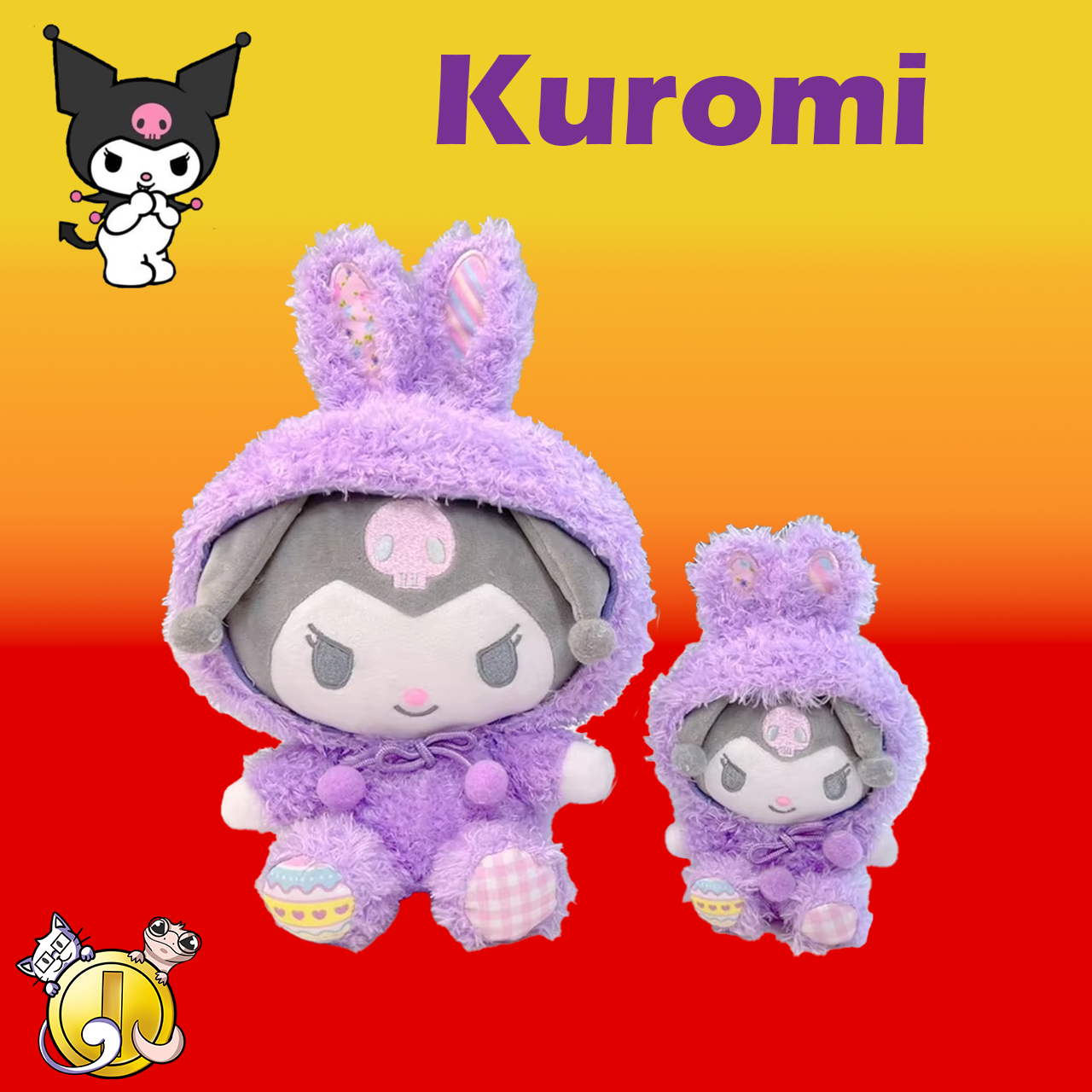 Peluche Sanrio Kuromi