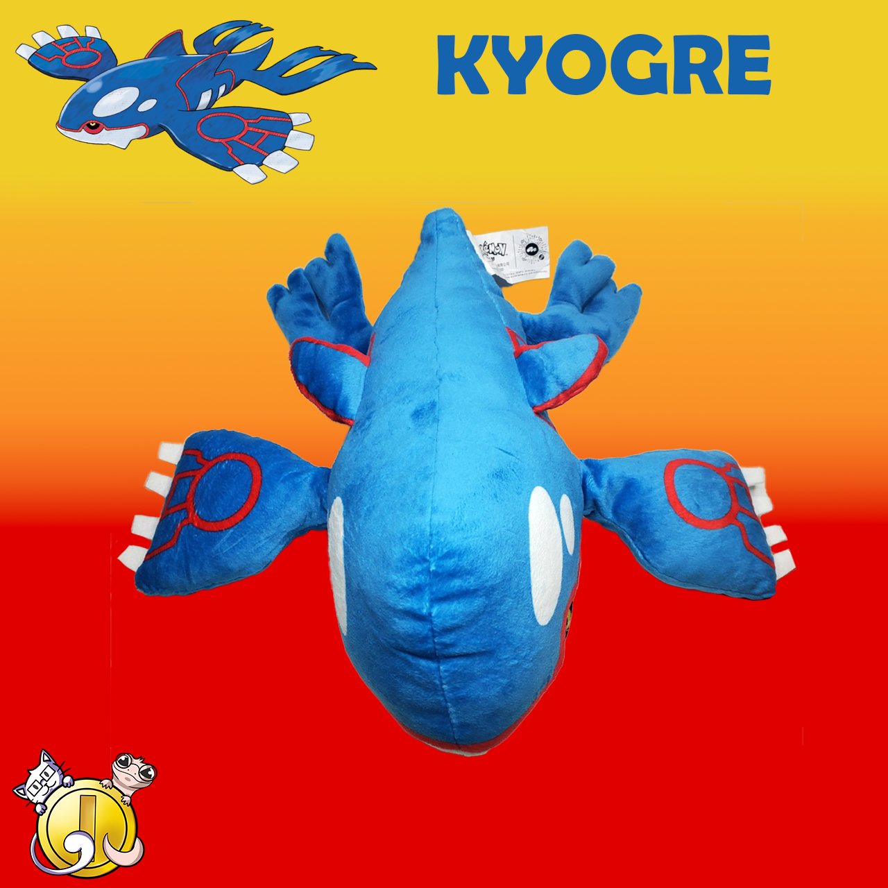 Peluche Pokémon Kyogre