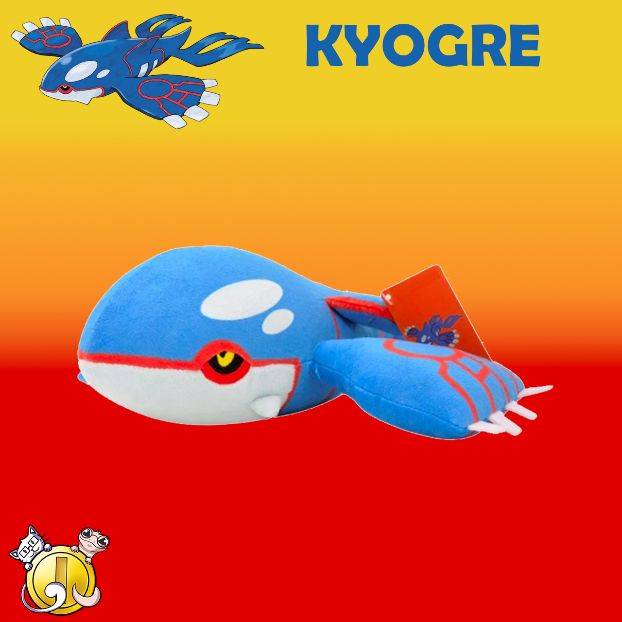 Peluche Pokémon Kyogre