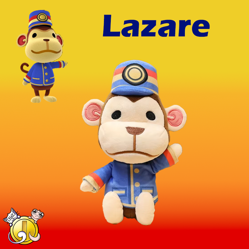 Peluche Animal Crossing Lazare