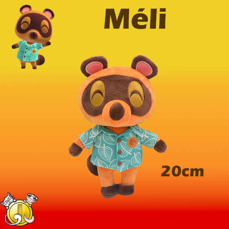 Peluches famille Nook, Méli et Mélo