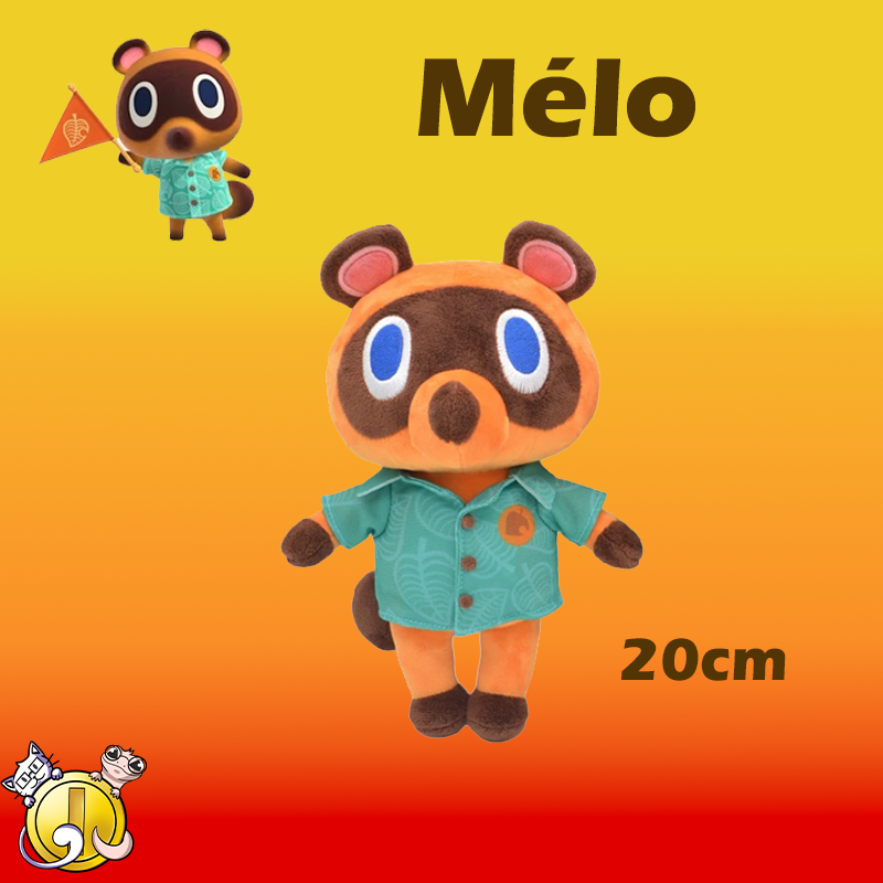 Peluches famille Nook, Méli et Mélo