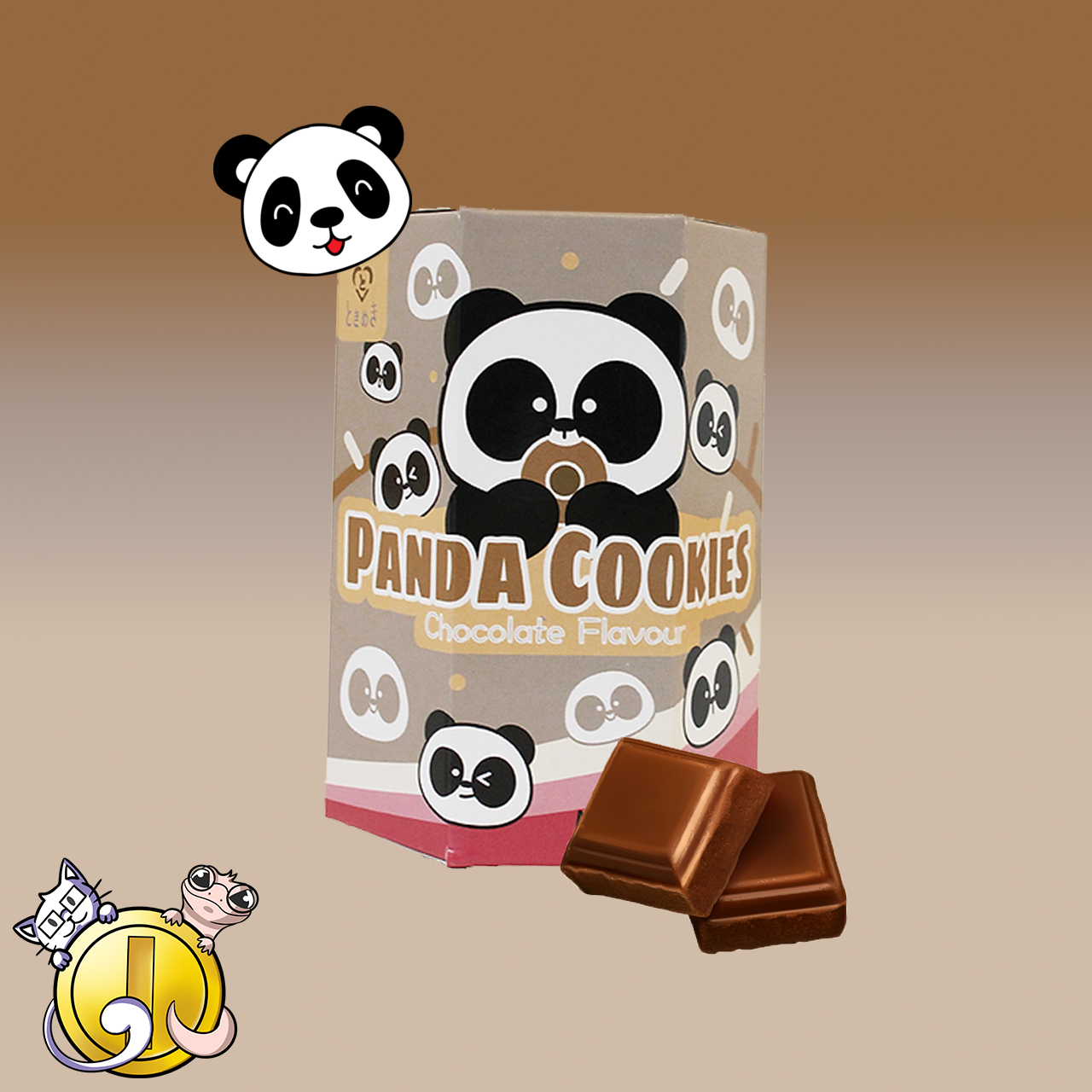 Panda Cookies