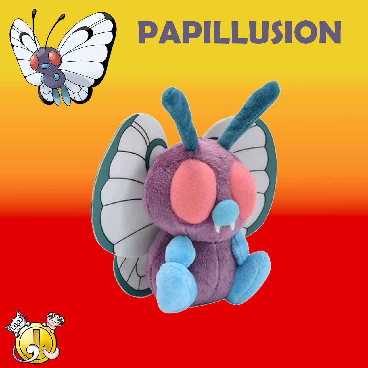 Peluche Pokémon Papillusion