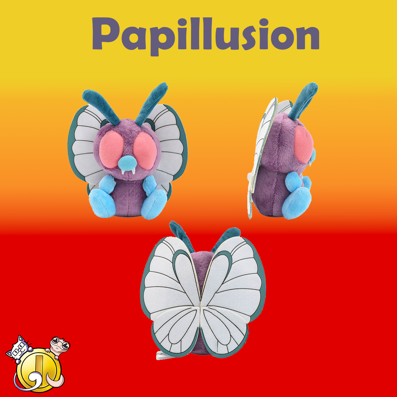 Peluche Pokémon Papillusion