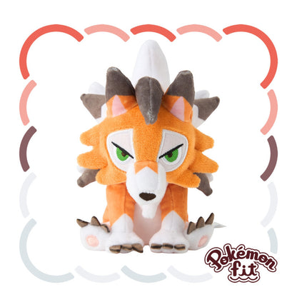 Peluche Pokémon FIT Lougaroc (Forme Crépusculaire)