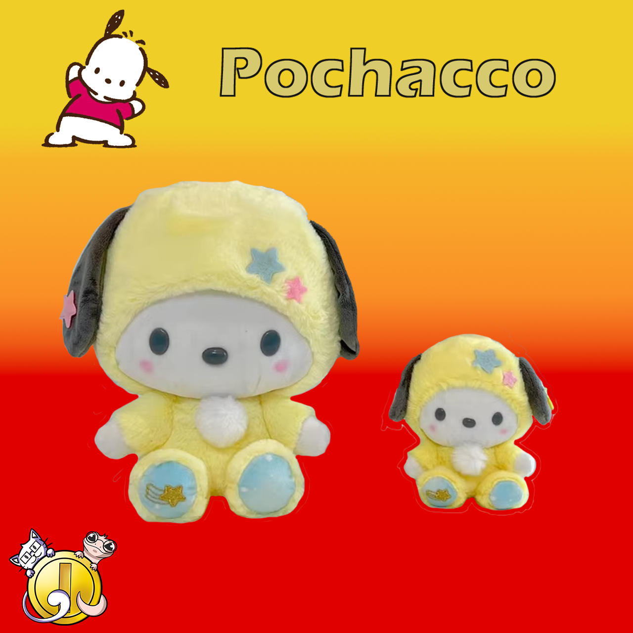 Peluche Sanrio Pochacco