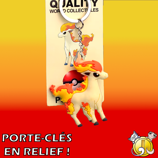 Porte-clés Pokémon Ponyta