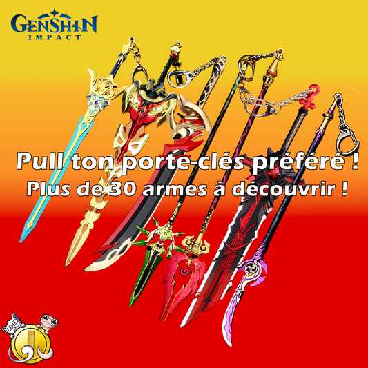 Reproduction d'armes Genshin Impact