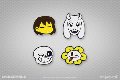 Set de 4 pins Undertale (2)