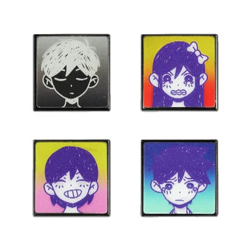 Pins lenticulaire Omori Emotions
