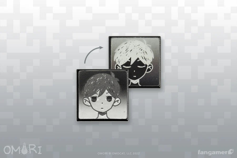 Pins lenticulaire Omori Emotions