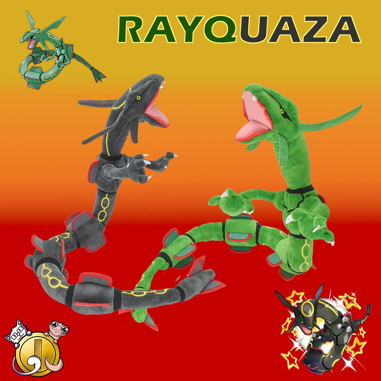 Peluche Pokémon Rayquaza