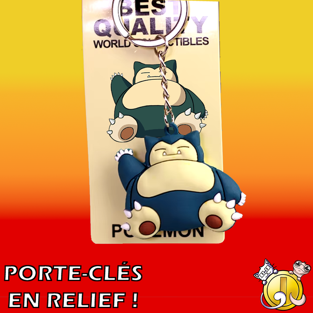 Porte-clés Pokémon Ronflex