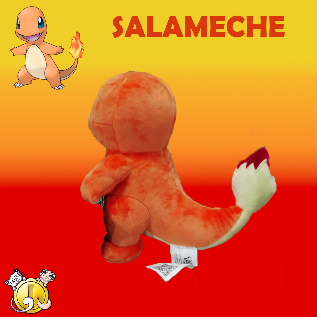 Peluche Pokémon Salamèche