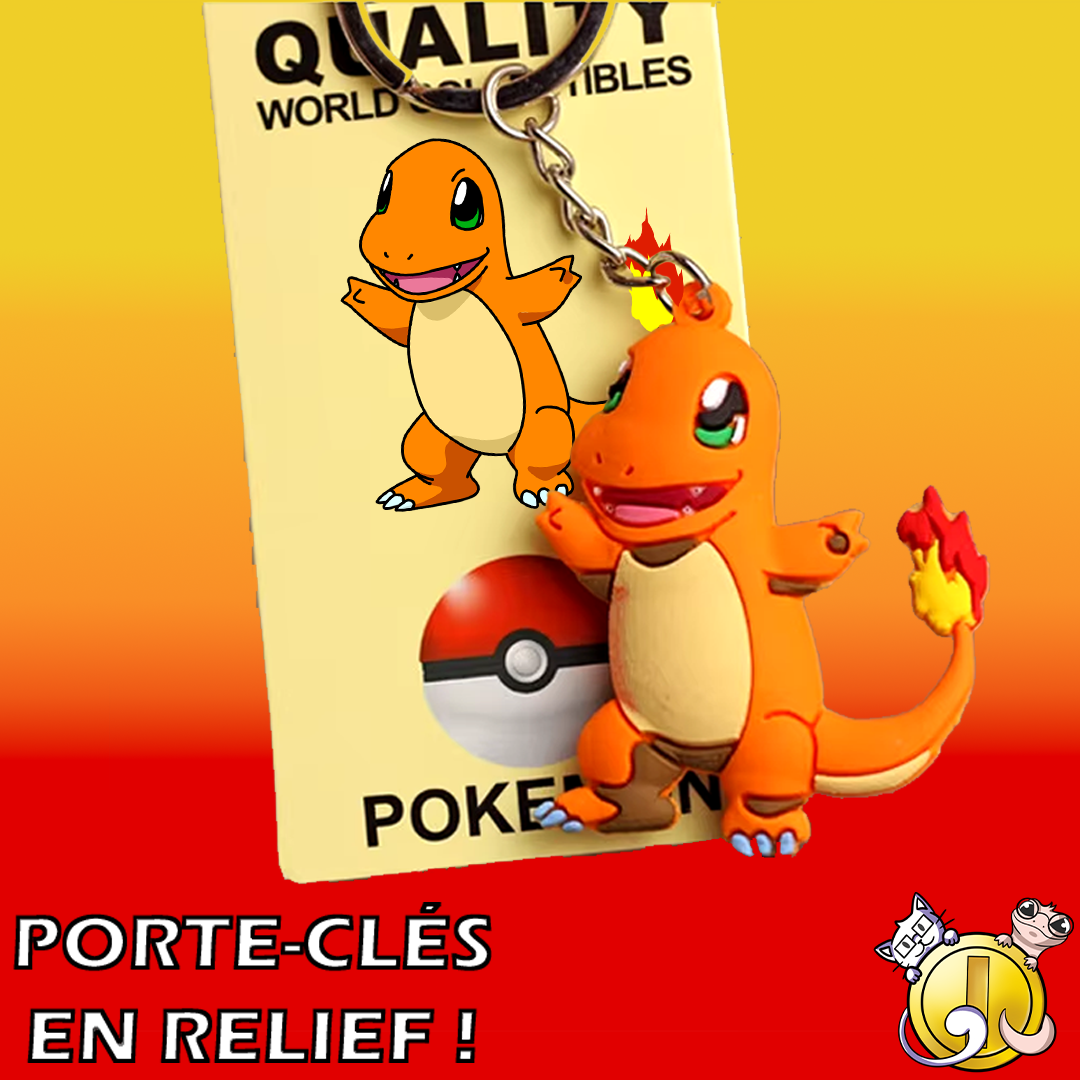 Porte-clés Pokémon Salamèche