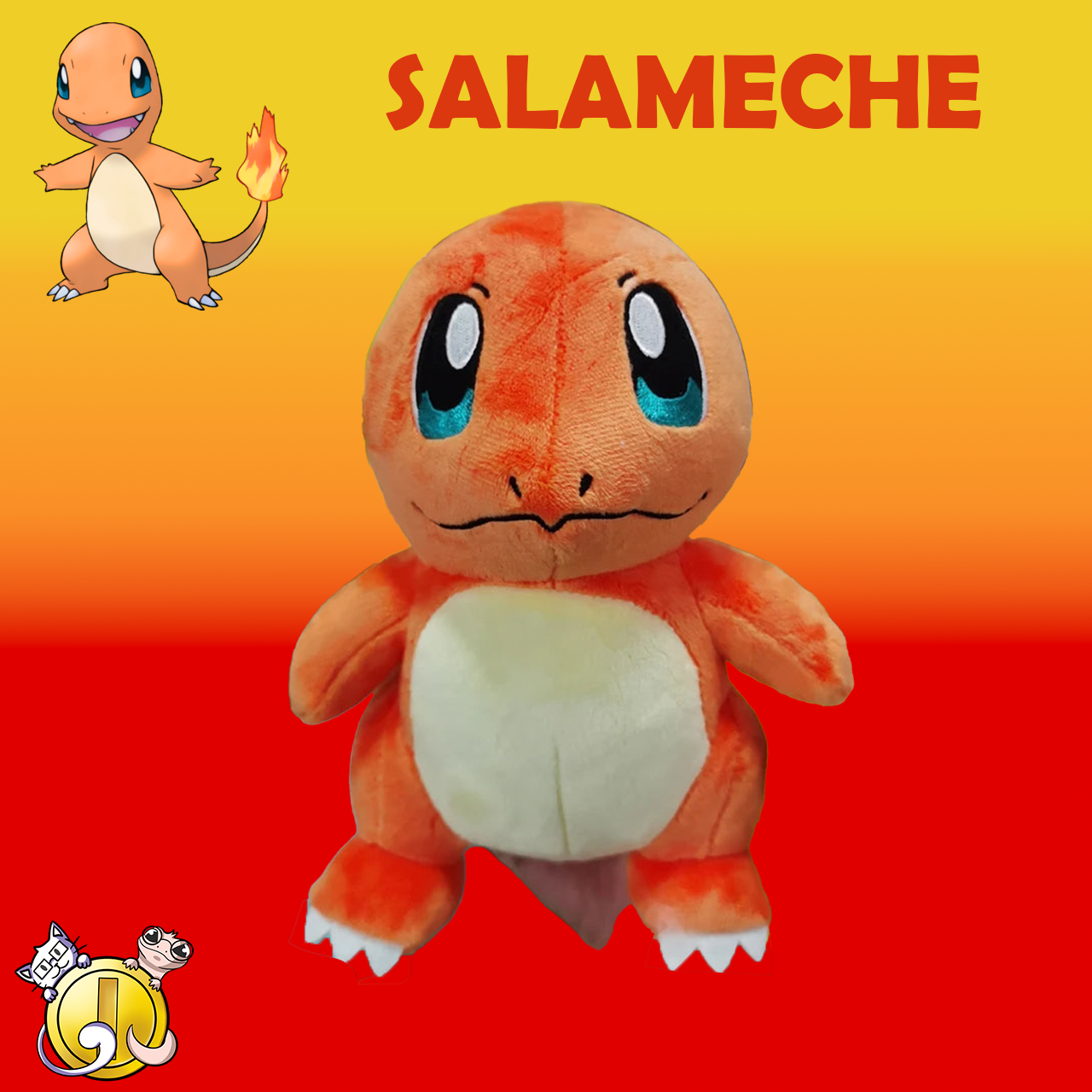 Peluche Pokémon Salamèche