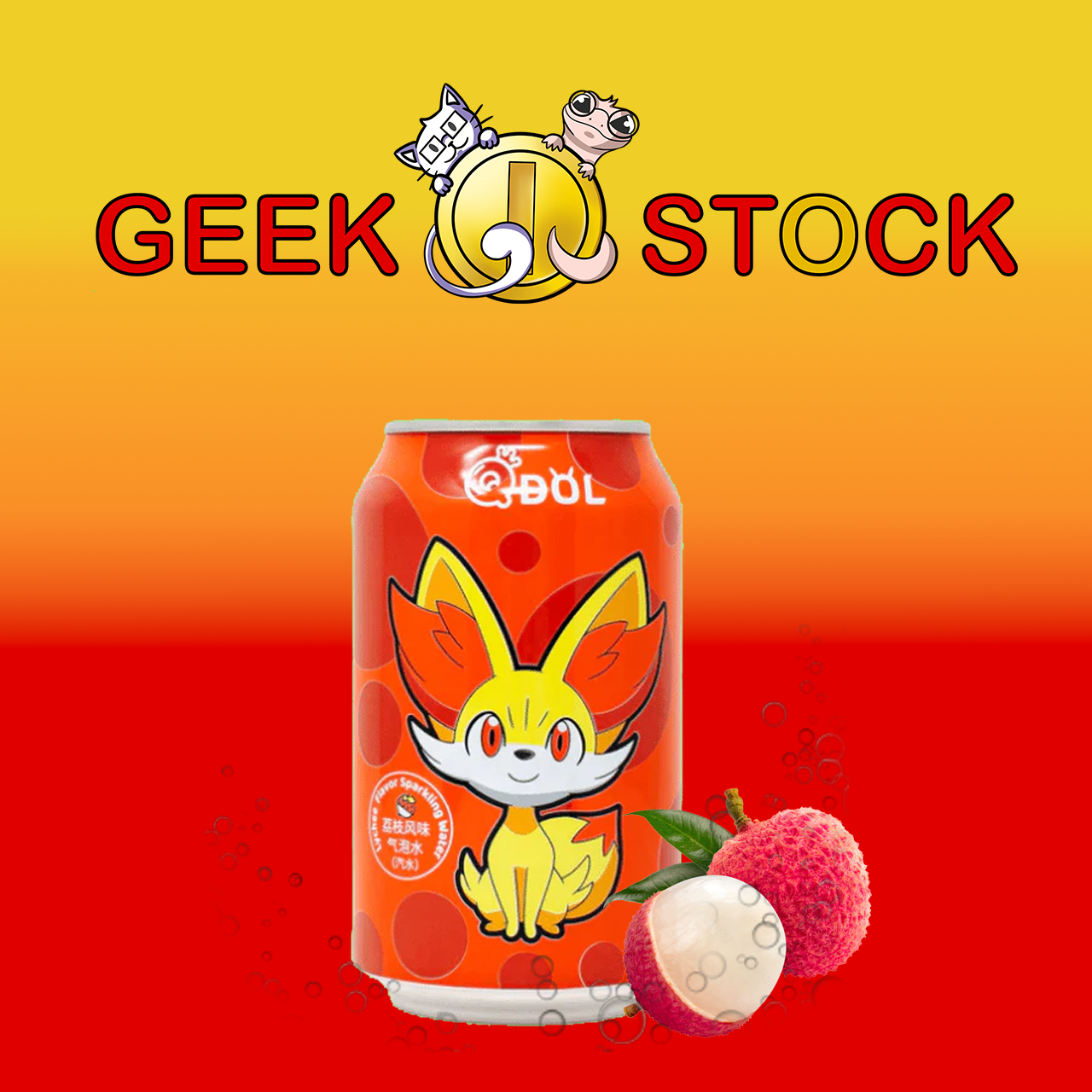 Soda Pokémon saveur litchi