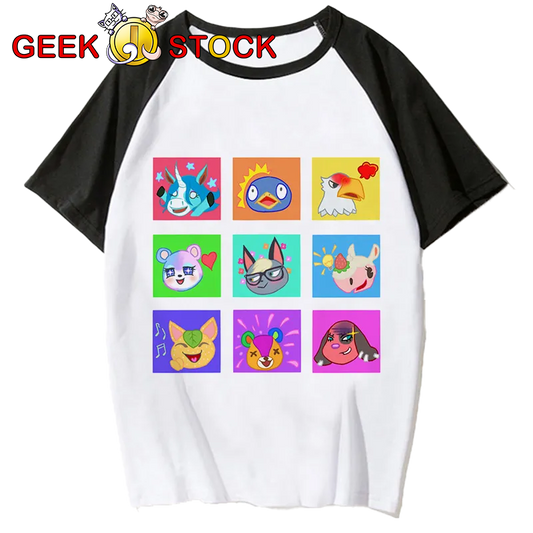 T-shirt Animal Crossing habitants